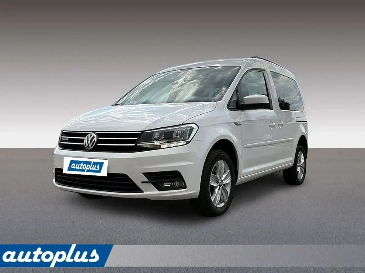 Usata VW Caddy Comfortline 122 CV (89 kW) 2019 Bianco Monovolume