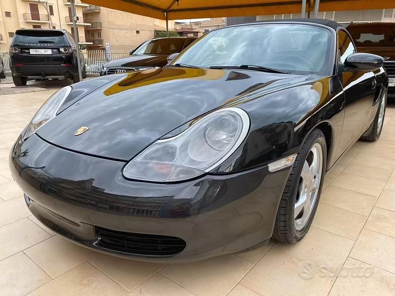 Usata Porsche Boxster 204 CV (150 kW) 1998 Nero Cabrio