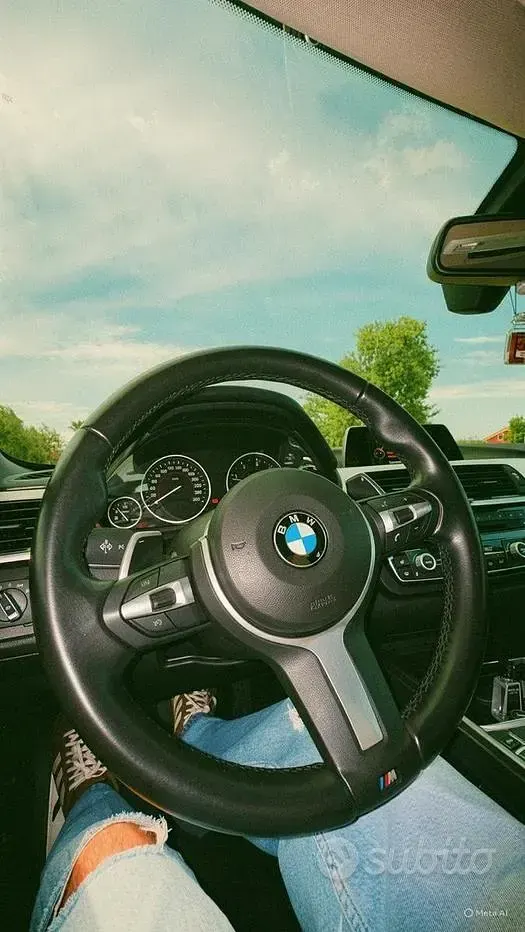 Usata BMW 420 Coupé M Sport 190 CV (139 kW) 2015 Bianco Coupé