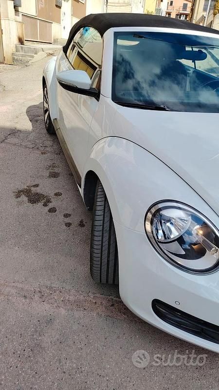 Usata VW Beetle 2014 Bianco Utilitaria
