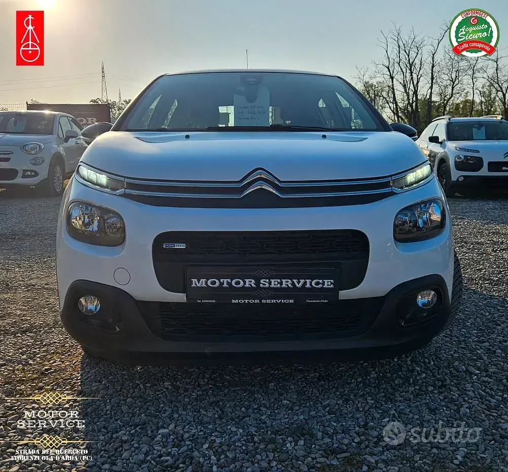 Używany Citroën C3 Shine 82 KM (60 kW) 2018 Biały Hatchback