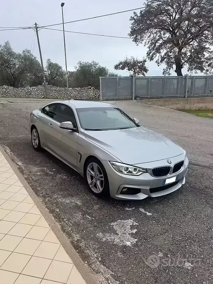 Usata BMW 420 M Sport 184 CV (135 kW) 2015 Grigio Coupé