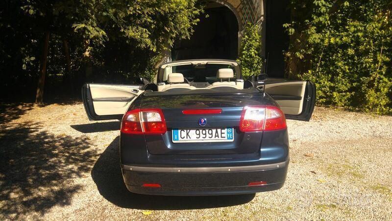 Usata Saab 9-3 Cabriolet 150 CV (110 kW) 2004 Blu Cabrio