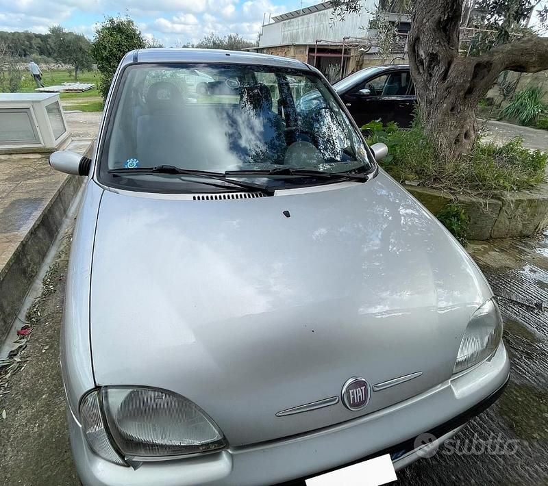 Usata Fiat Seicento 54 CV (39 kW) 2001 Grigio Utilitaria