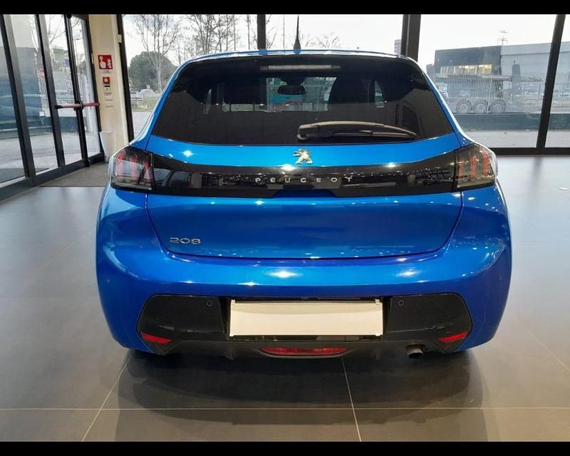 Usata Peugeot 208 Allure 75 CV (55 kW) 2022 Blu Utilitaria