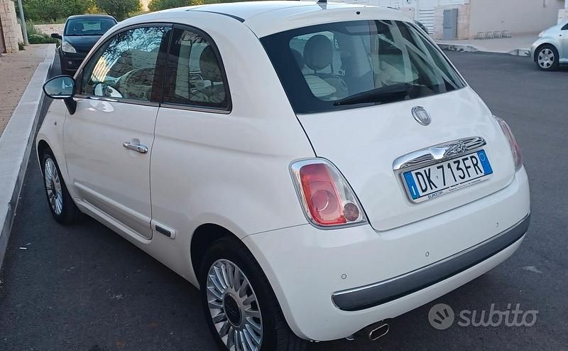 Usata Fiat 500 2007 Bianco Berlina