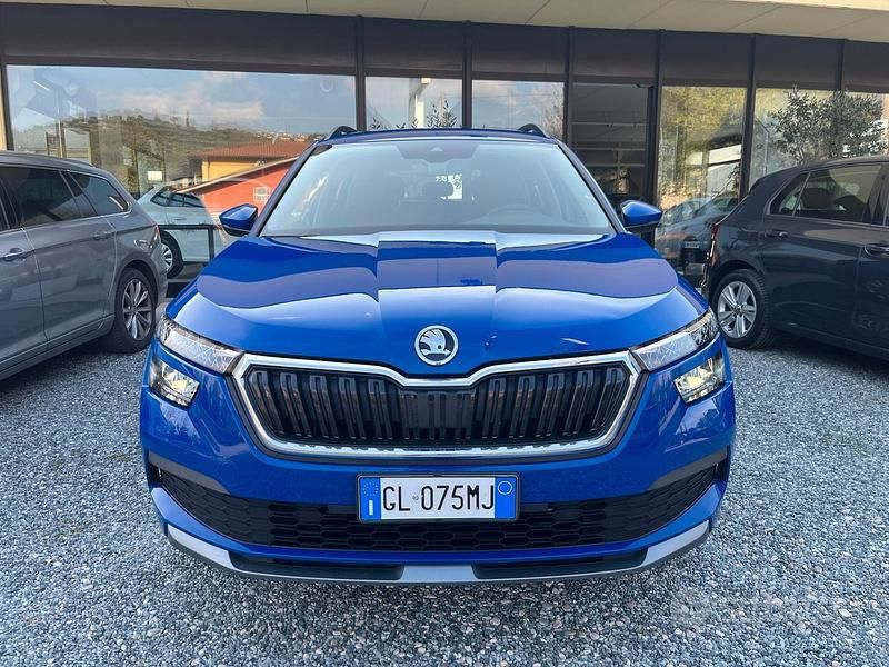 Usata Skoda Kamiq Ambition 110 CV (80 kW) 2022 Blu SUV