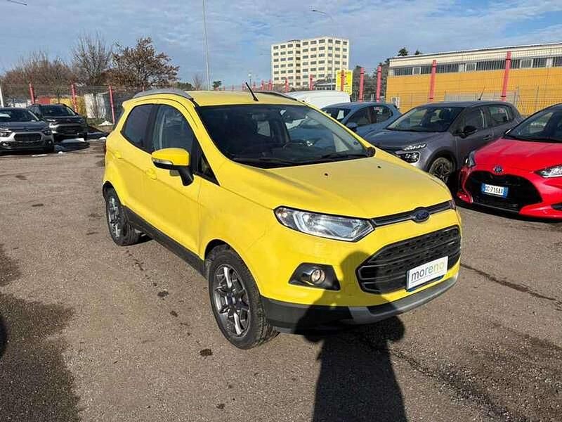 Usata Ford Ecosport Titanium 95 CV (69 kW) 2016 Giallo SUV