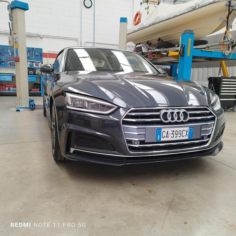 Usata Audi A5 Cabriolet S-Line 190 CV (139 kW) 2020 Nero Cabrio