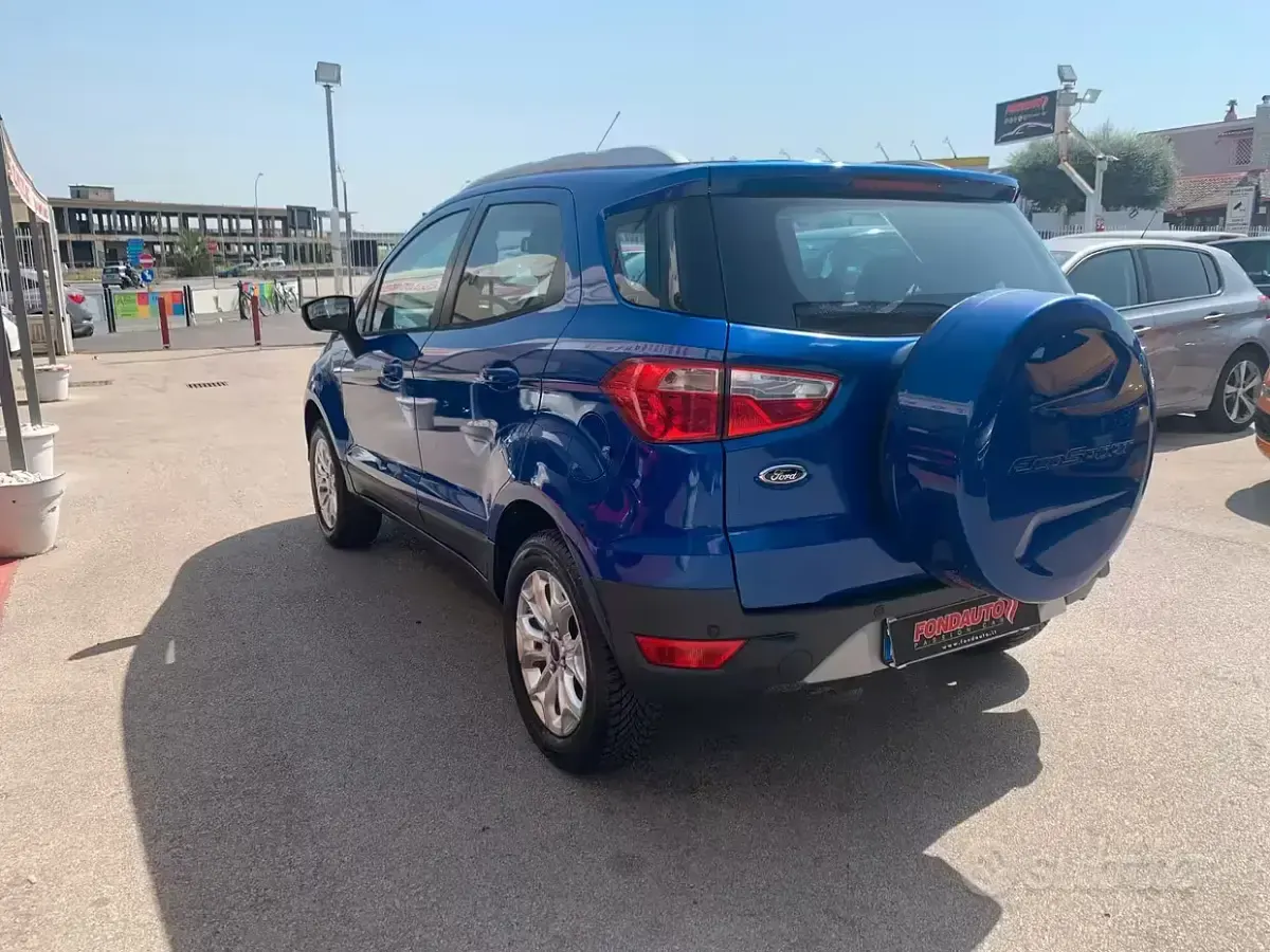Usata Ford Ecosport 90 CV (66 kW) 2014 Blu SUV