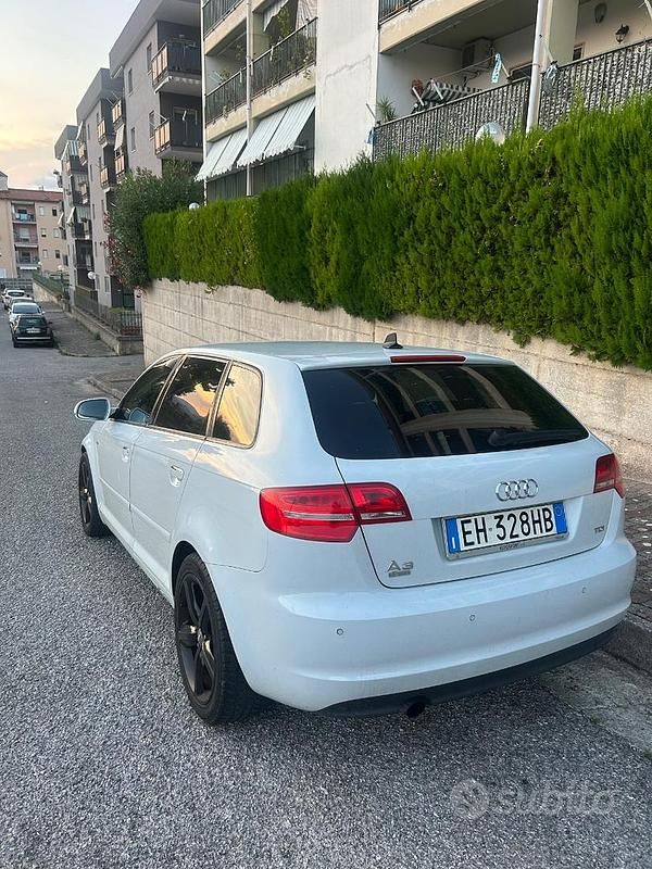 Usata Audi A3 102 CV (75 kW) 2011 Bianco Utilitaria