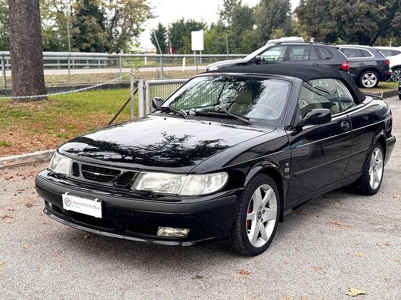 Usata Saab 9-3 Anniversary 150 CV (110 kW) 2003 Nero Cabrio