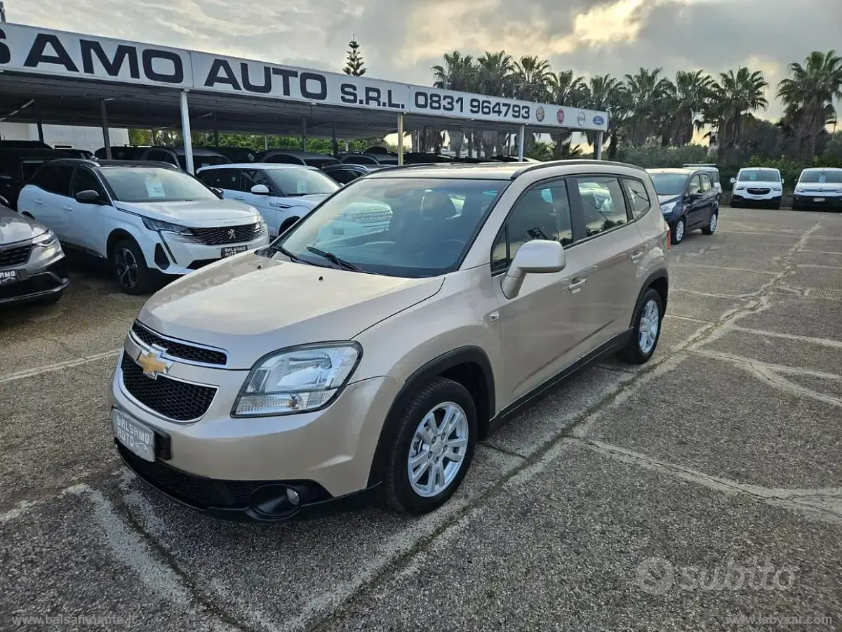 Usata Chevrolet Orlando LT 131 CV (96 kW) 2011 Monovolume
