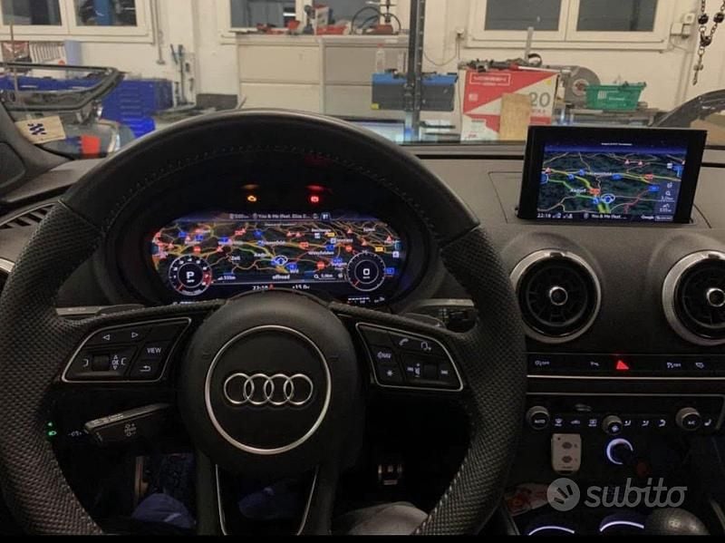 Usata Audi A3 150 CV (110 kW) 2018 Grigio Berlina