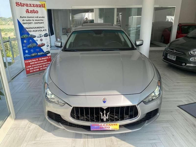 Usata Maserati Ghibli 275 CV (202 kW) 2015 Argento Coupé