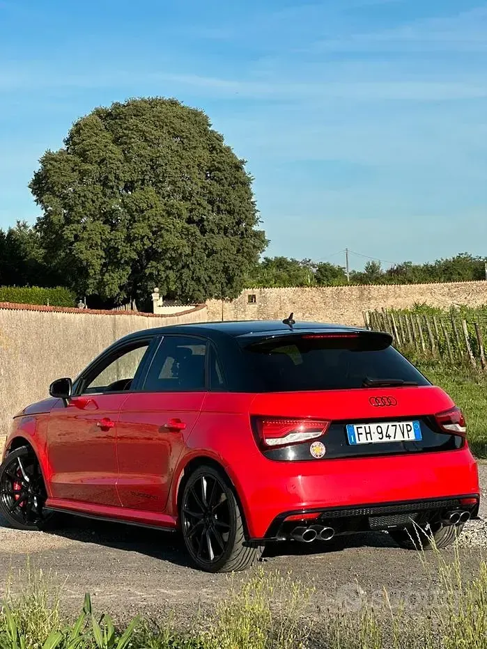 Usata Audi S1 231 CV (169 kW) 2017 Rosso Utilitaria