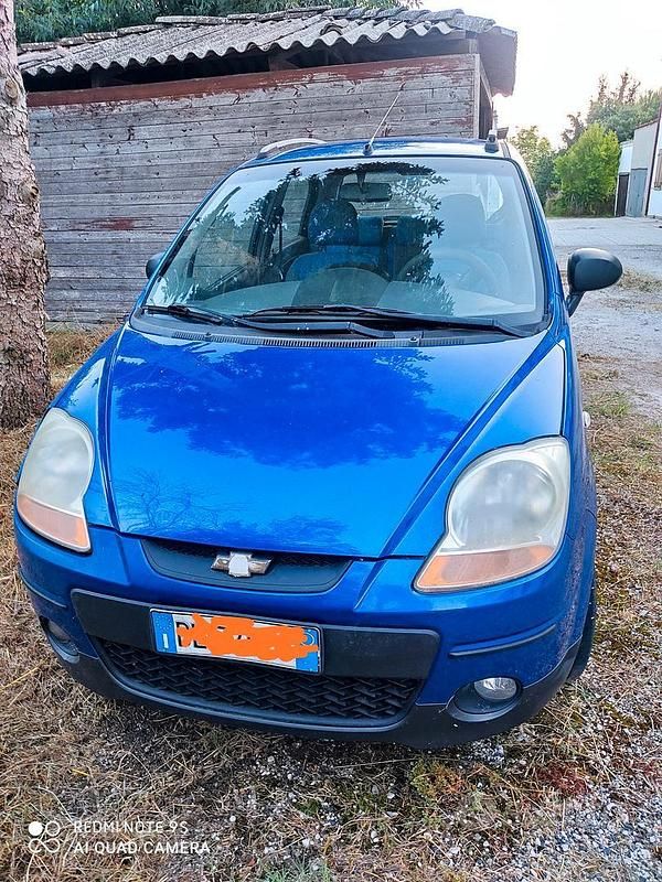 Usata Chevrolet Matiz 2007 Blu Utilitaria