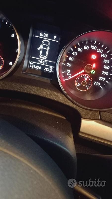 Usata VW Golf VI 2010 Nero Utilitaria