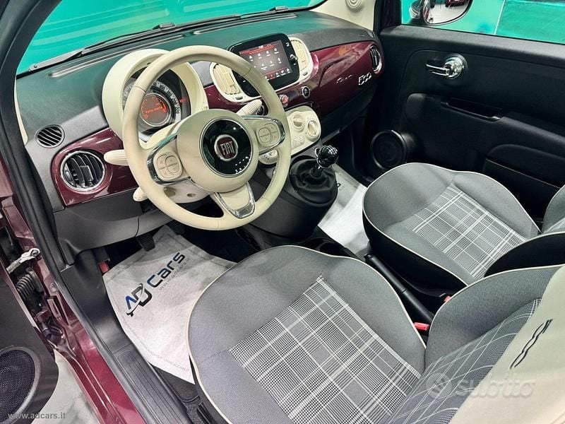 Usata Fiat 500 Lounge 70 CV (51 kW) 2021 Rosso Berlina