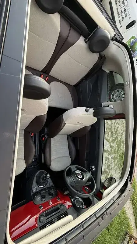 Usata Fiat 500C Lounge 105 CV (77 kW) 2011 Rosso Cabrio