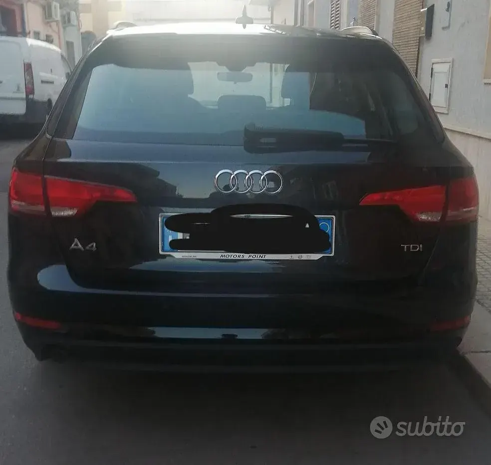 Usata Audi A4 Business Plus 150 CV (110 kW) 2017 Nero Station wagon