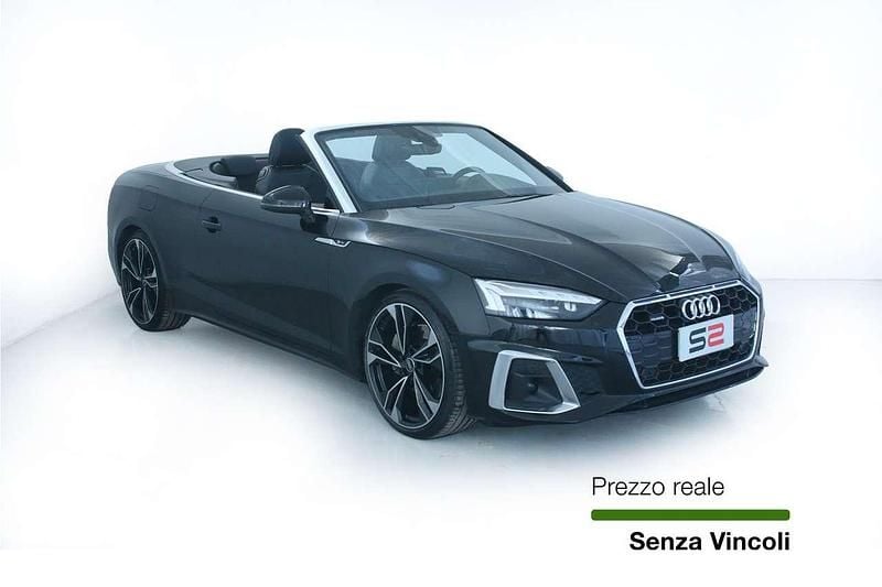 Usata Audi A5 Cabriolet S-Line 265 CV (194 kW) 2022 Nero Cabrio
