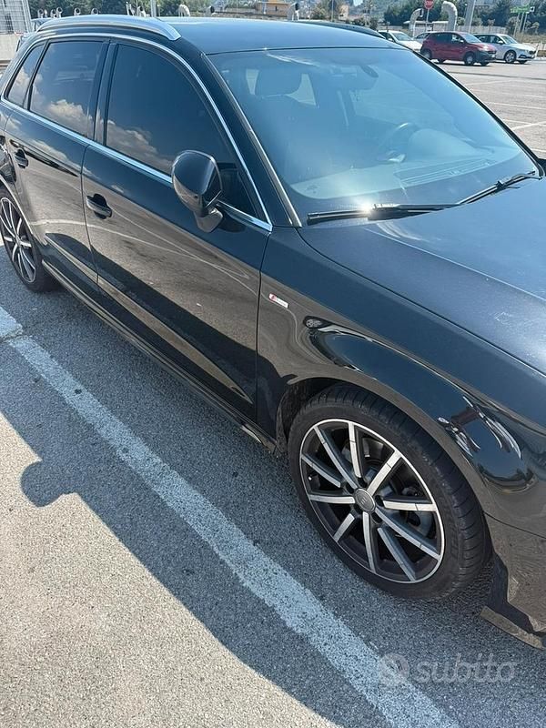 Usata Audi A3 Admired 150 CV (110 kW) 2019 Nero Berlina