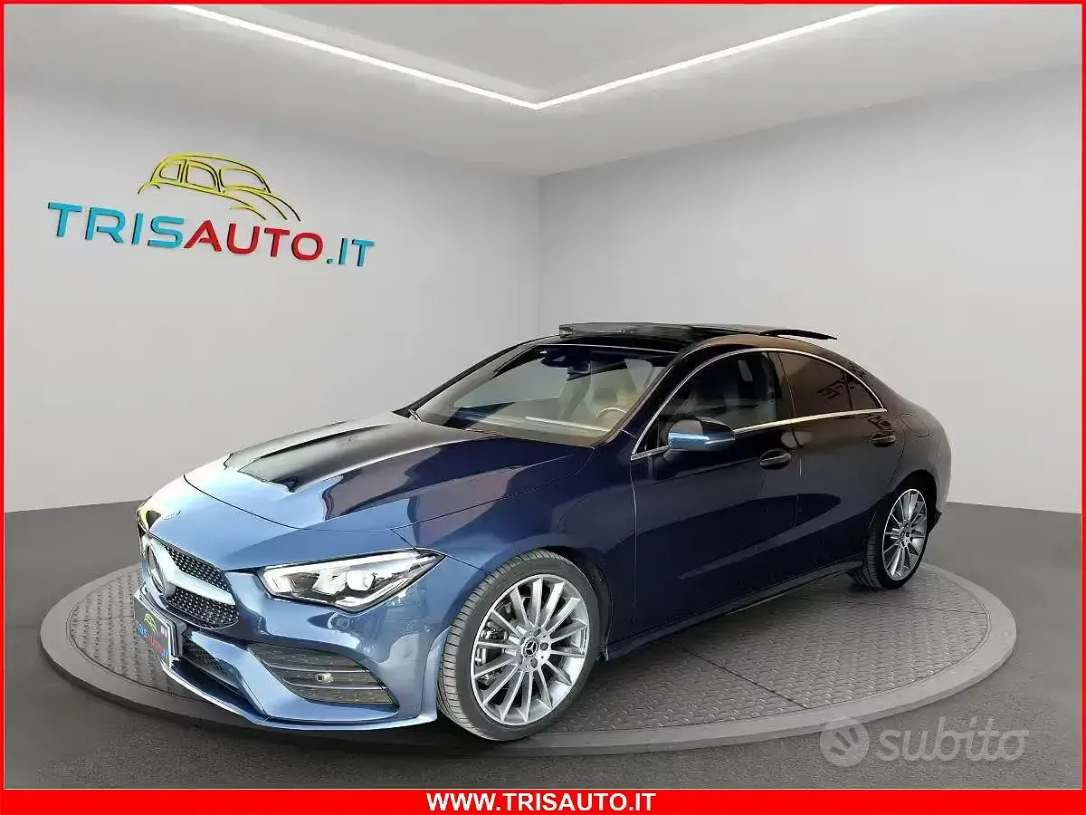 Usata Mercedes CLA220 Premium 189 CV (139 kW) 2022 Bluazzurro Coupé