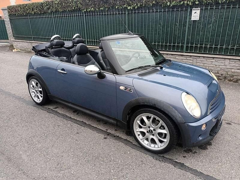 Blu/azzurro Usata 2006 Mini Cooper S Cabriolet Cabrio | 9990 € (Buon prezzo) - Immagine 1/4