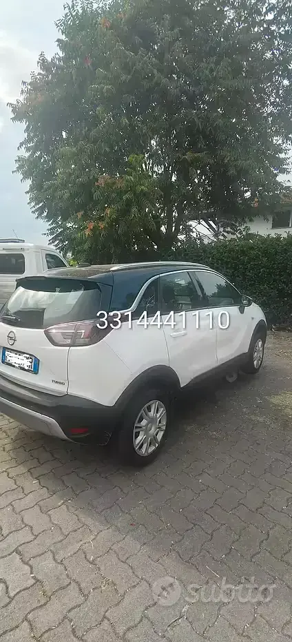 Usata Opel Crossland 2018 Bianco SUV