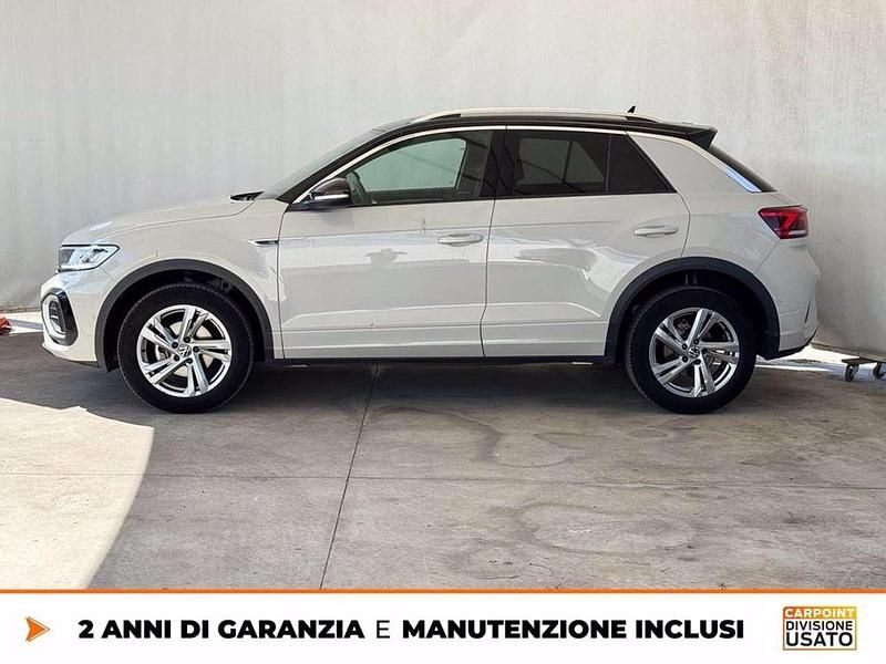 Usata VW T-Roc R-line 150 CV (110 kW) 2023 Bianco SUV