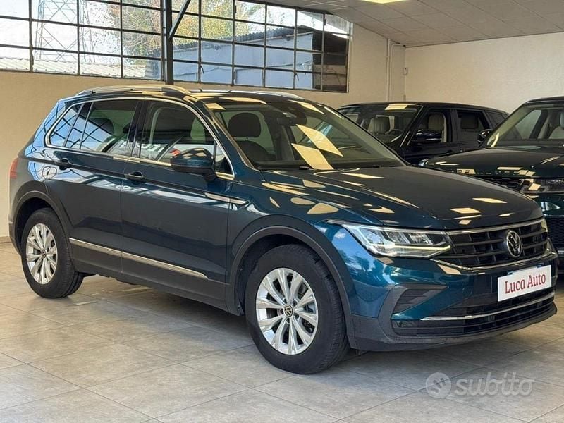 Usata VW Tiguan 150 CV (110 kW) 2021 Blu SUV