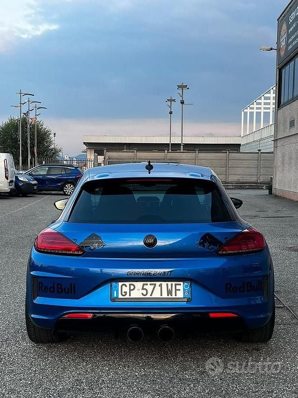 Usata VW Scirocco 125 CV (91 kW) 2016 Blu Coupé