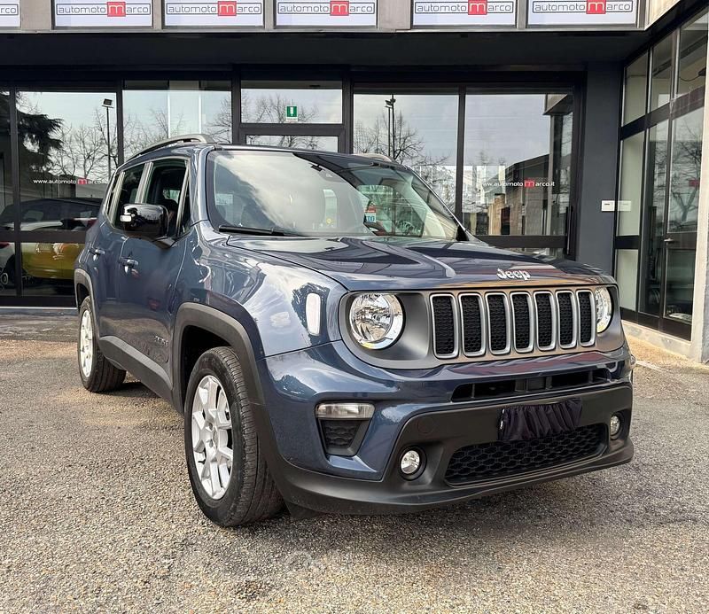 Usata Jeep Renegade Longitude 131 CV (96 kW) 2024 Blu/azzurro SUV