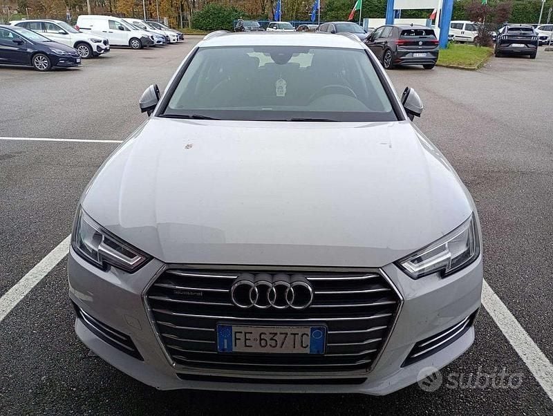 Bianco Usata 2016 Audi A4 Ambiente Station wagon | 9900 € (Buon prezzo) - Immagine 1/4