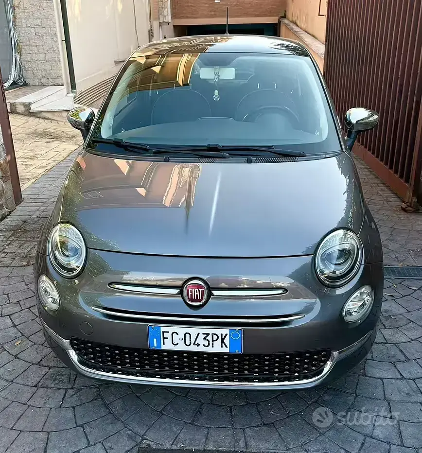 Usata Fiat 500 69 CV (50 kW) 2016 Grigio Berlina