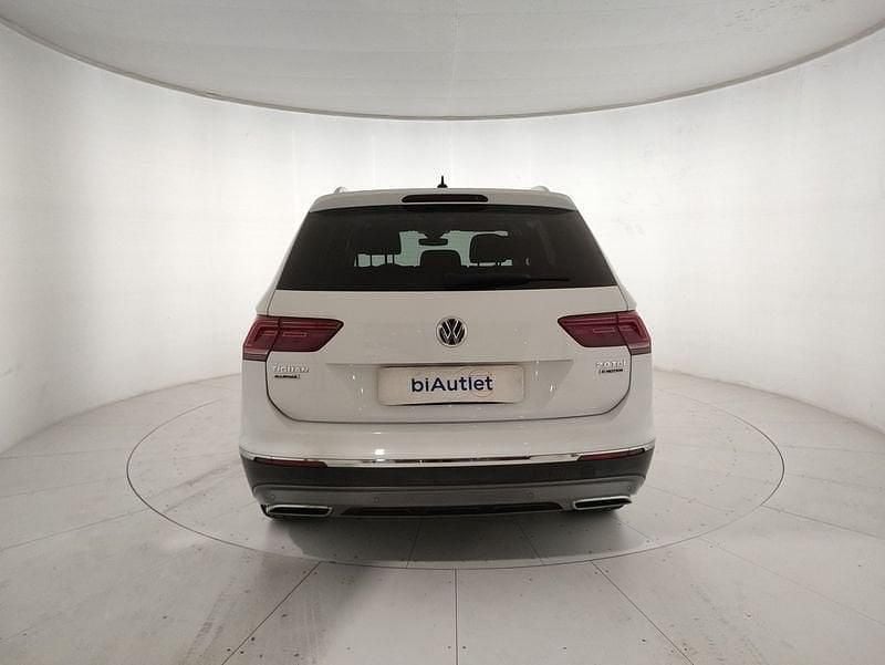 Usata VW Tiguan Allspace Advance 150 CV (110 kW) 2018 Bianco SUV