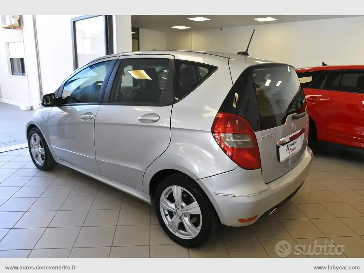 Usata Mercedes A200 Avantgarde 140 CV (102 kW) 2008 Argento Berlina