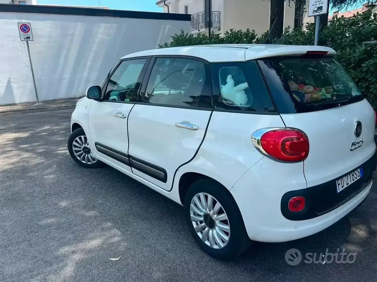 Usata Fiat 500L Pop Star 95 CV (69 kW) 2016 Bianco Monovolume