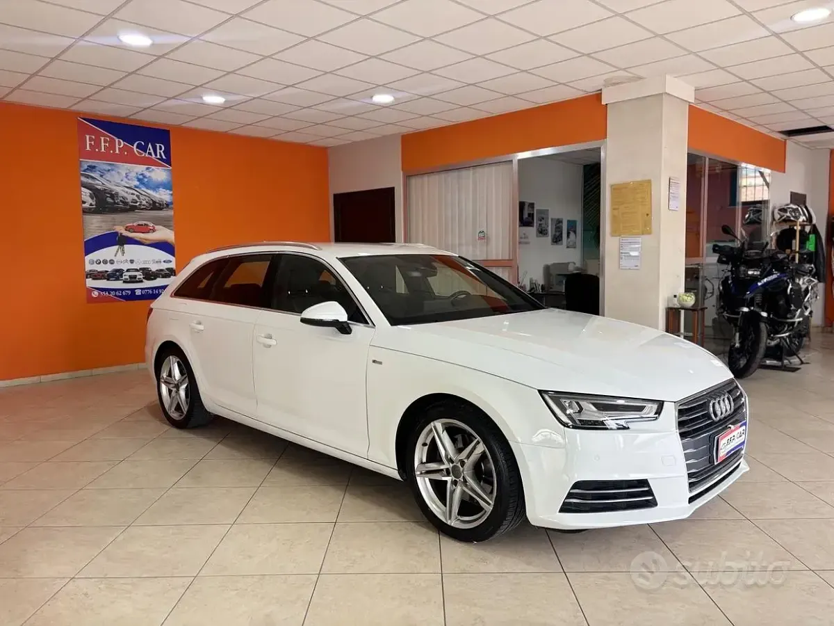 Usata Audi A4 S-Line 150 CV (110 kW) 2016 Bianco Station wagon