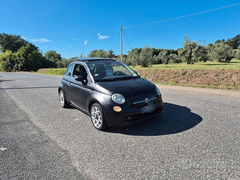 Nero Usata 2007 Fiat 500 Sport Utilitaria | 3499 € (Ottimo prezzo) - Immagine 1/4