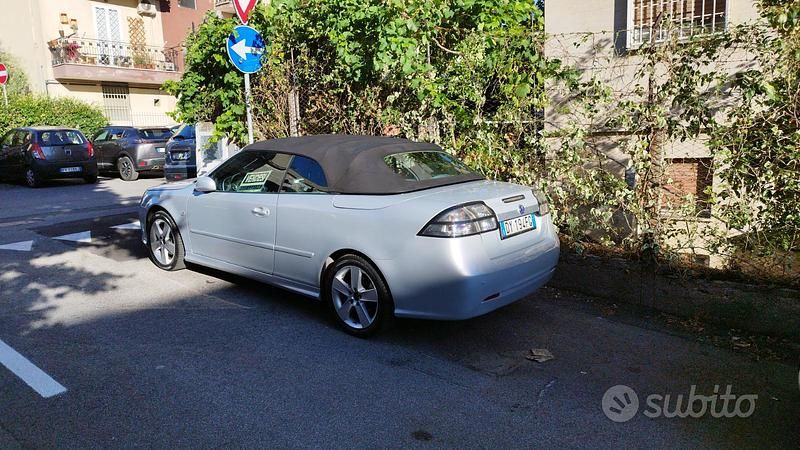 Usata Saab 9-3 Cabriolet 160 CV (117 kW) 2009 Grigio Cabrio