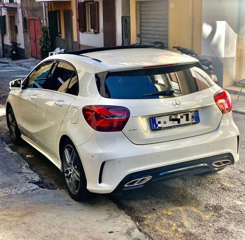 Usata Mercedes A200 Premium 136 CV (100 kW) 2016 Bianco Berlina