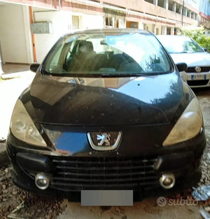 Usata Peugeot 307 90 CV (66 kW) 2006 Nero Berlina