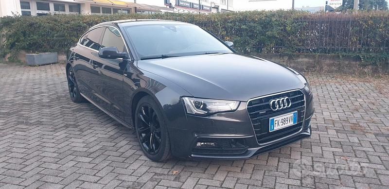 Usata Audi A5 S-Line 190 CV (139 kW) 2015 Nero Coupé