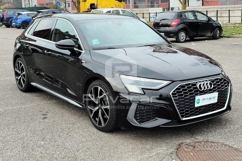 Usata Audi A3 Sportback Design 150 CV (110 kW) 2020 Nero Utilitaria