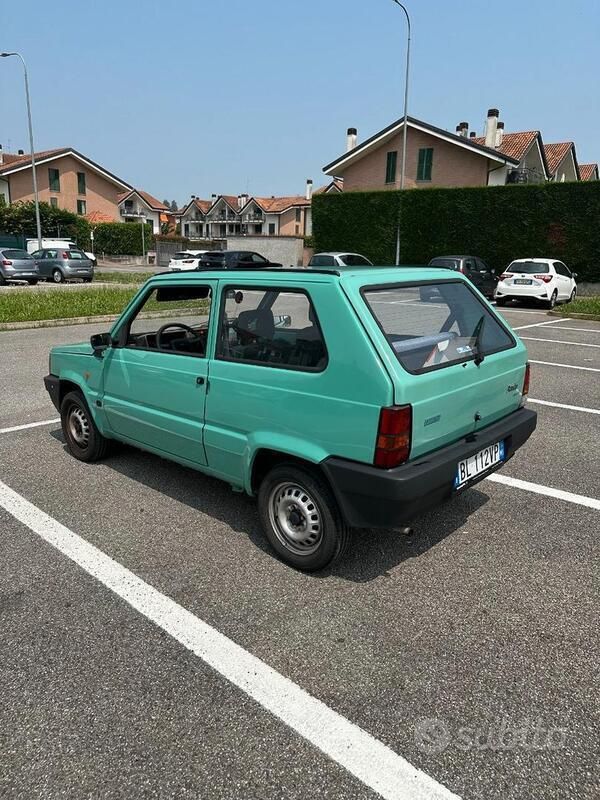 Usata Fiat Panda Young 39 CV (28 kW) 2000 Verde Utilitaria