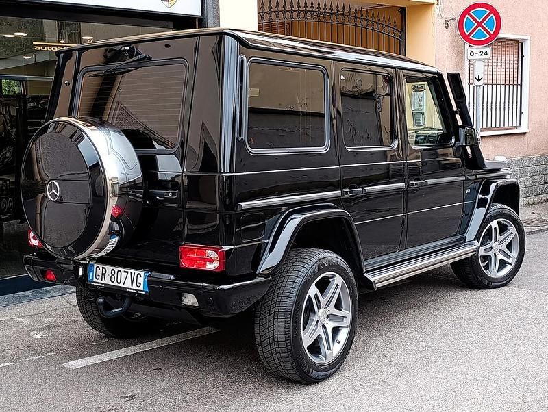 Usata Mercedes G500 4x4² 571 CV (419 kW) 2017 Nero SUV