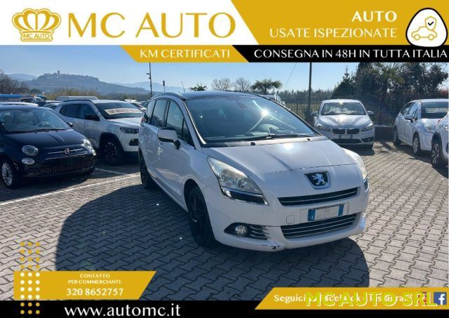 Usata Peugeot 5008 150 CV (110 kW) 2010 Bianco Monovolume
