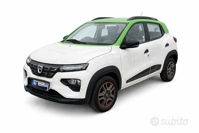 Usata Dacia Spring Comfort Plus 33 kW (45 CV) 2022 Bianco Utilitaria